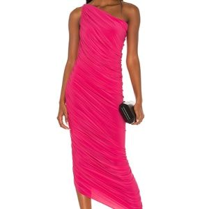 Norma Kamali x REVOLVE Diana Gown in Rose Large